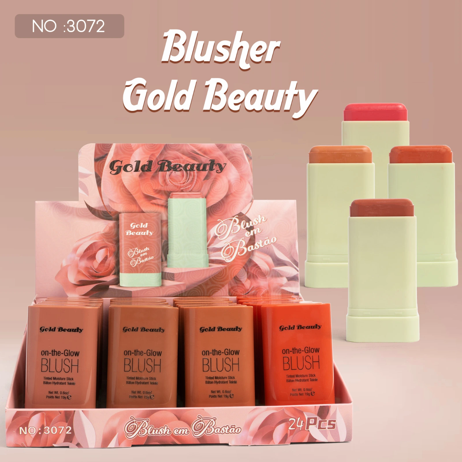 BLUSHER STICK - 3072