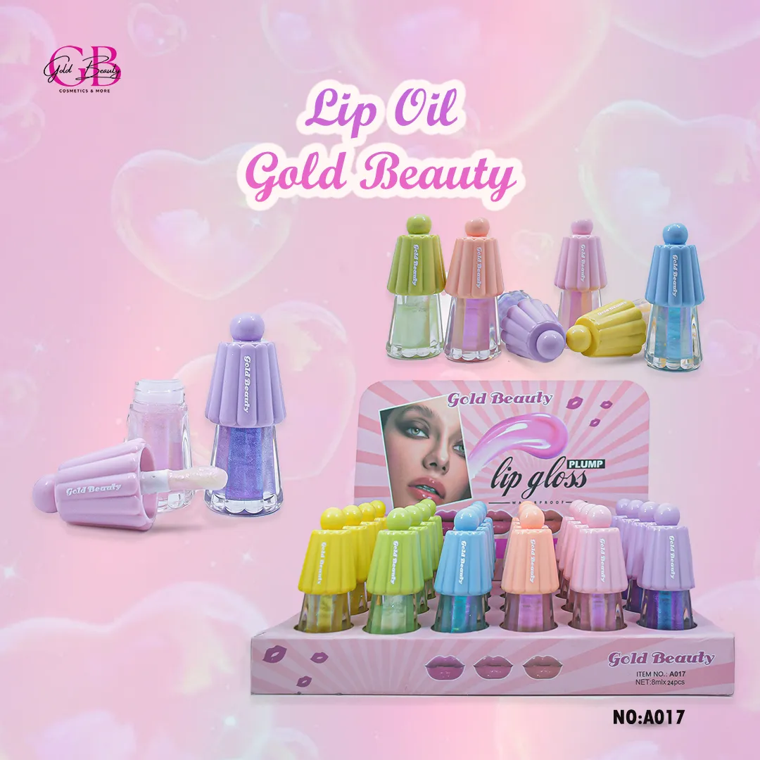 LIP OIL SHIMMER 6 COLORS A017