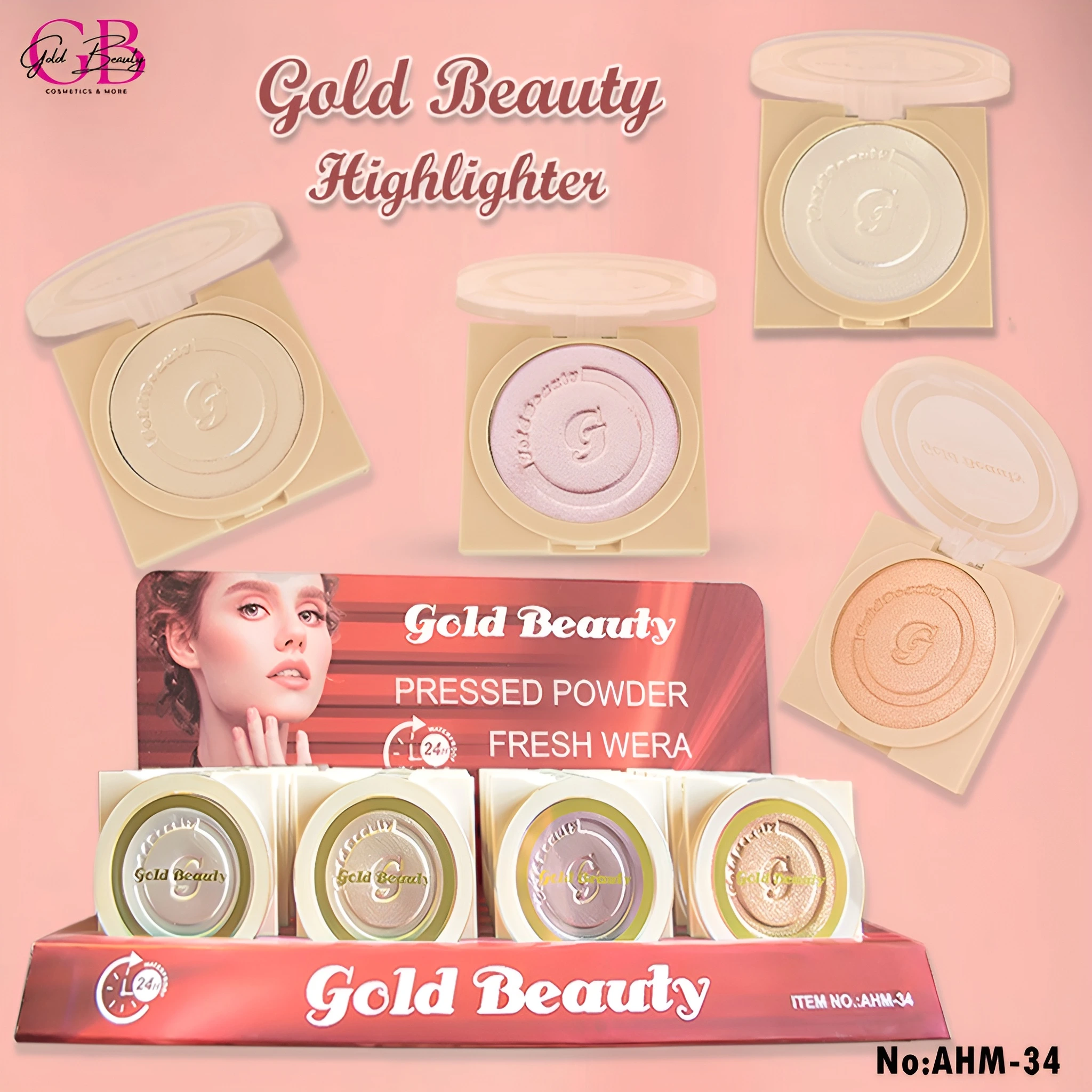 HIGHLITER 4 COLORS - AHM-34