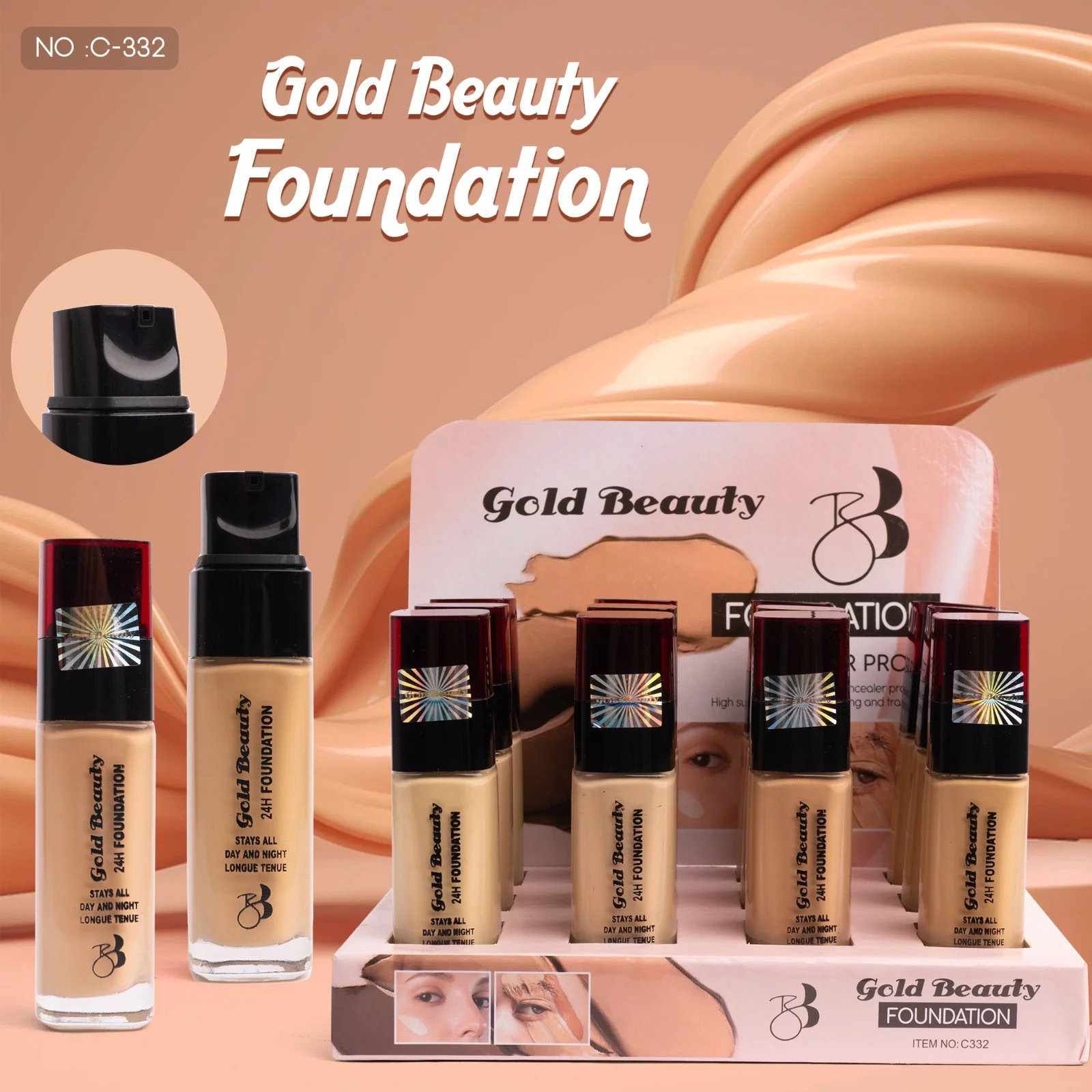 FOUNDATION 4 COLORS C332